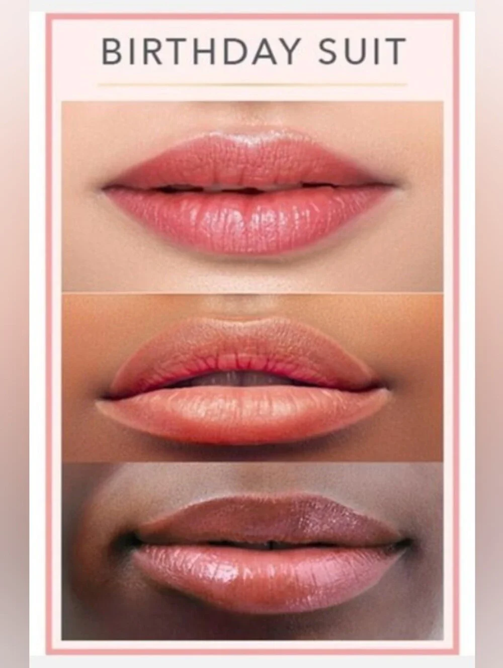 💋 Nakery Beauty Nude Plumping + Line Smoothing Lip Treatment (Birthday Suit) 💋